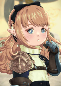 Illustration of FFXIV Lalafell